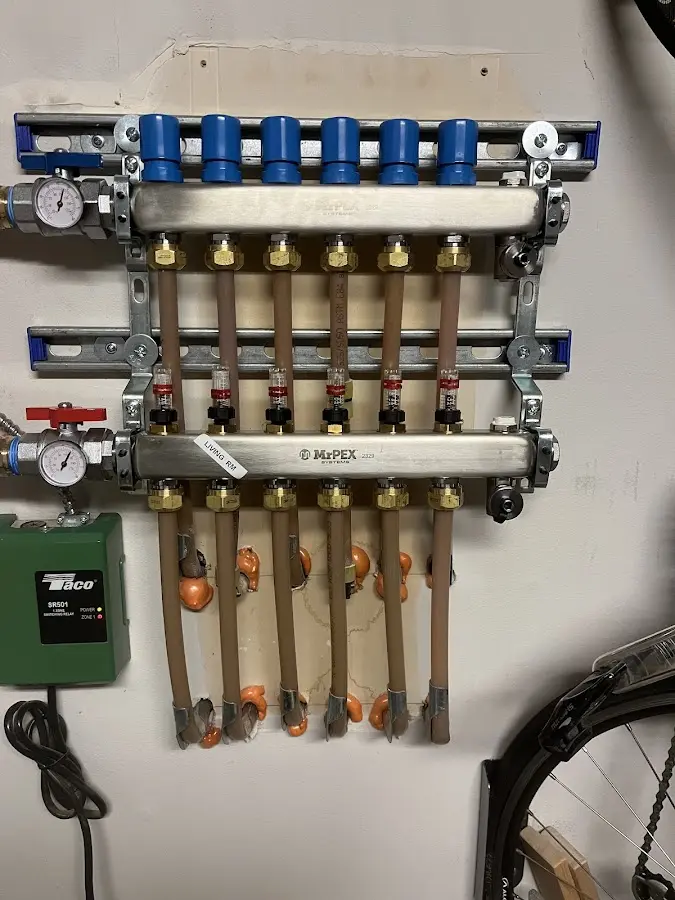 Plumber performing Leak Detection at a residential property in Bloomfield